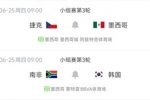 两队皆1平1负积1分！A组末轮捷克vs墨西哥，南非vs韩国